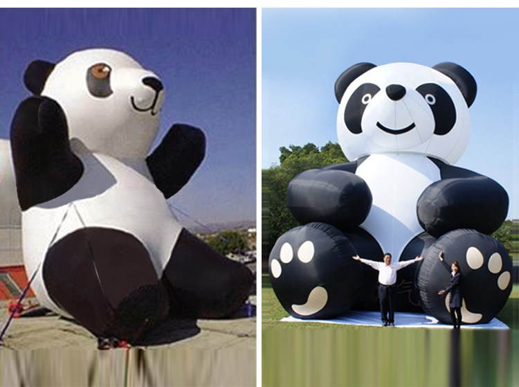 大田镇充气熊猫展示